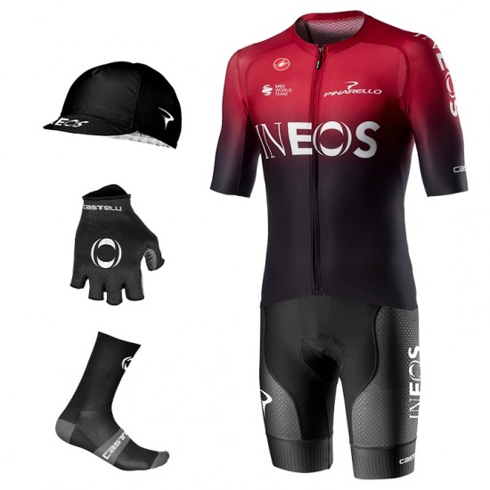 Maxi-Set TEAM INEOS Aero Race 6.1 2020 5 Teile Fahrradbekleidung Maxi-Set TEAM INEOS Aero Race 6.1 2020 5 Teile Fahrradbekleidung
