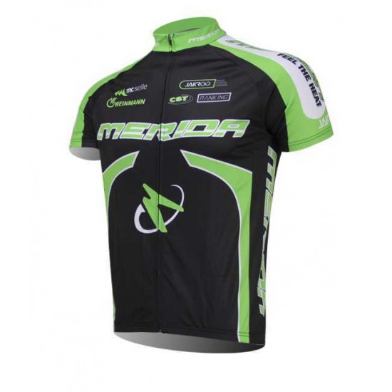 Merida 2014 Fahrradtrikot Radsport Schwarz grün JOC8E Merida 2014 Fahrradtrikot Radsport Schwarz grün JOC8E