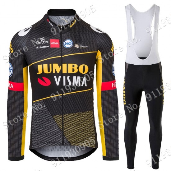 Jumbo Visma Tour De France 2021 Fahrradbekleidung Radtrikot Satz Langarm Und Lange Radhose 757 alJNO Jumbo Visma Tour De France 2021 Fahrradbekleidung Radtrikot Satz Langarm Und Lange Radhose 757 alJNO