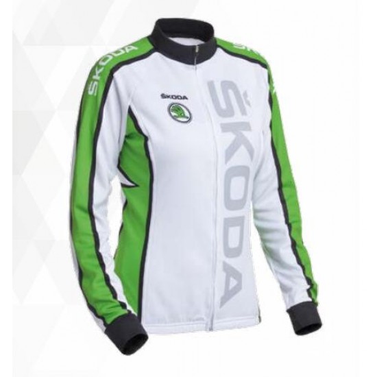 2016 SKODA Fahrradbekleidung Radtrikot Langarmen Damen QAHLX 2016 SKODA Fahrradbekleidung Radtrikot Langarmen Damen QAHLX