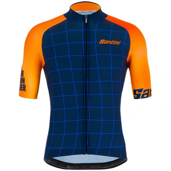 TOUR DOWN UNDER Radtrikot Kurzarm Blau 2020 TOUR DOWN UNDER Radtrikot Kurzarm Blau 2020