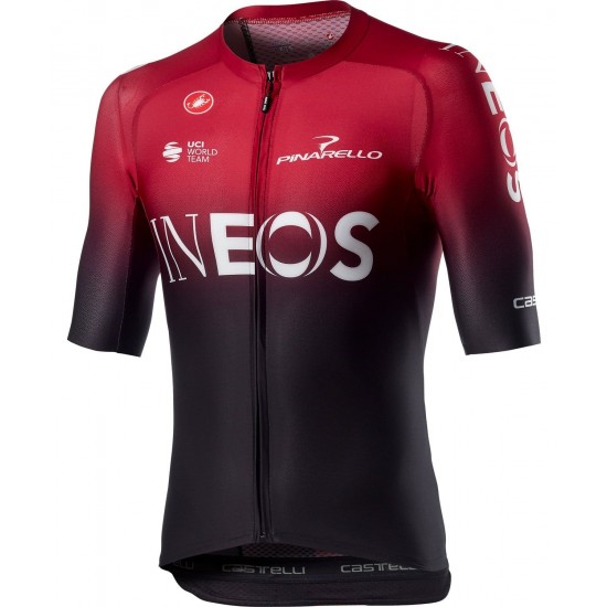 TEAM INEOS 2020 Aero Race 6.1 Radtrikot kurzarm langer RV TEAM INEOS 2020 Aero Race 6.1 Radtrikot kurzarm langer RV