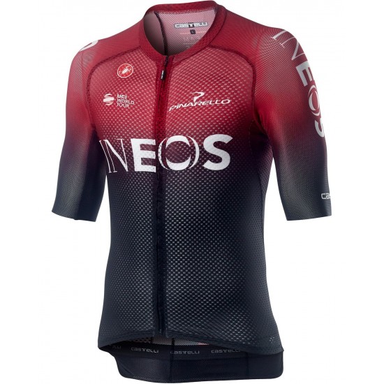TEAM INEOS 2020 CLIMBER'S 3.1 Radtrikot kurzarm langer RV CASTELLI Radsport-Profi-Team TEAM INEOS 2020 CLIMBER'S 3.1 Radtrikot kurzarm langer RV CASTELLI Radsport-Profi-Team