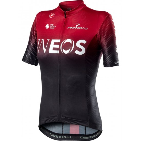 TEAM INEOS 2020 Competizione Radtrikot Damen kurzarm langer RV TEAM INEOS 2020 Competizione Radtrikot Damen kurzarm langer RV